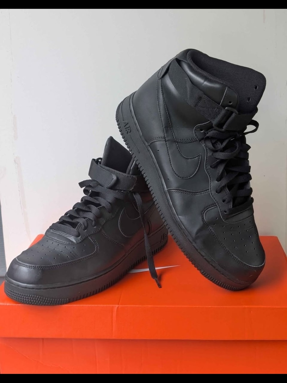 Air force 1 Black High Top Size 11